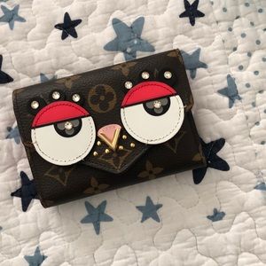 Louis Vuitton Victorine Wallet Owl Red